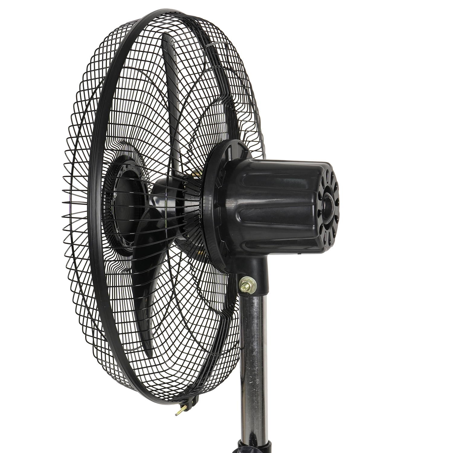 Shatak Bullet 400 mm Black Pedestal Fan_1