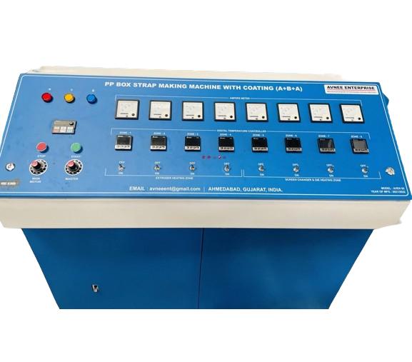 AVNEE Strapping Machines 2.5 straps/sec Automatic Three Phase Blue_1