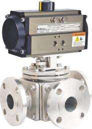4Matic 3 inch Actuator Ball Valves Flanged_0