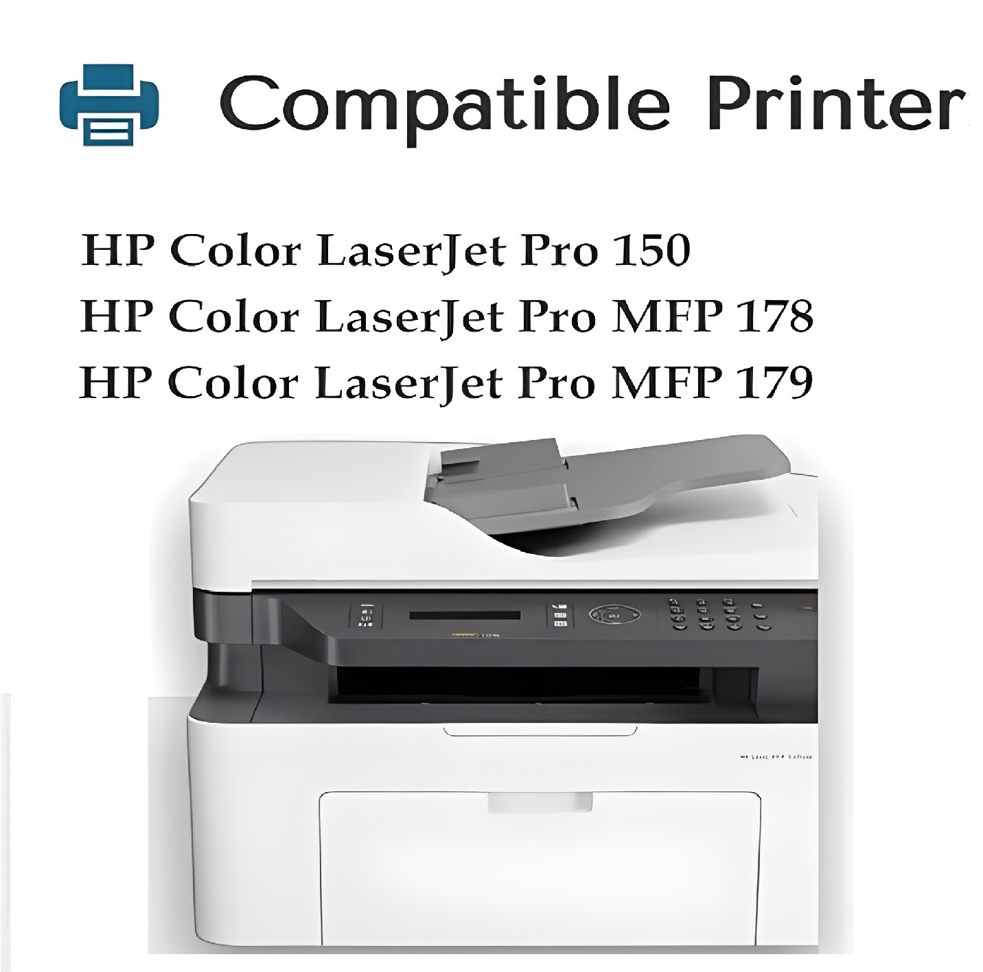 NMPD Black Toner HP 119A K Compatible Ink Cartridge_1