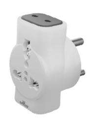 HOSPER H529 6 A 240 V Multi Plug Plug Top_0