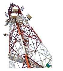 VSP Galvanized Iron Monopole Telecom Tower_0