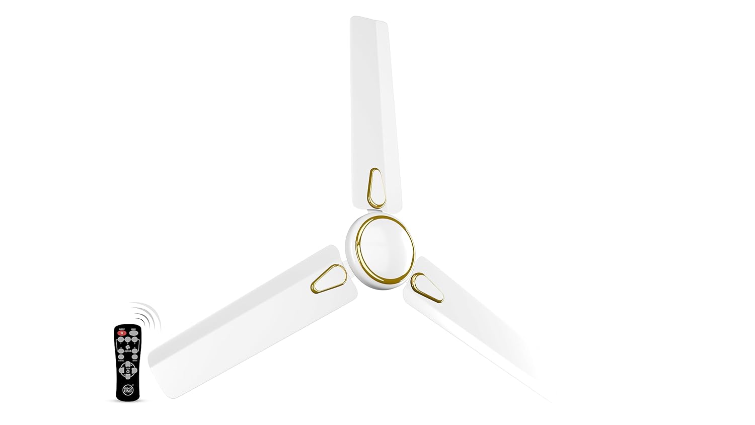 INNO ONE - For Everyone Classic Match CR02 1200 mm 3 Blades 28 W White Ceiling Fans_1