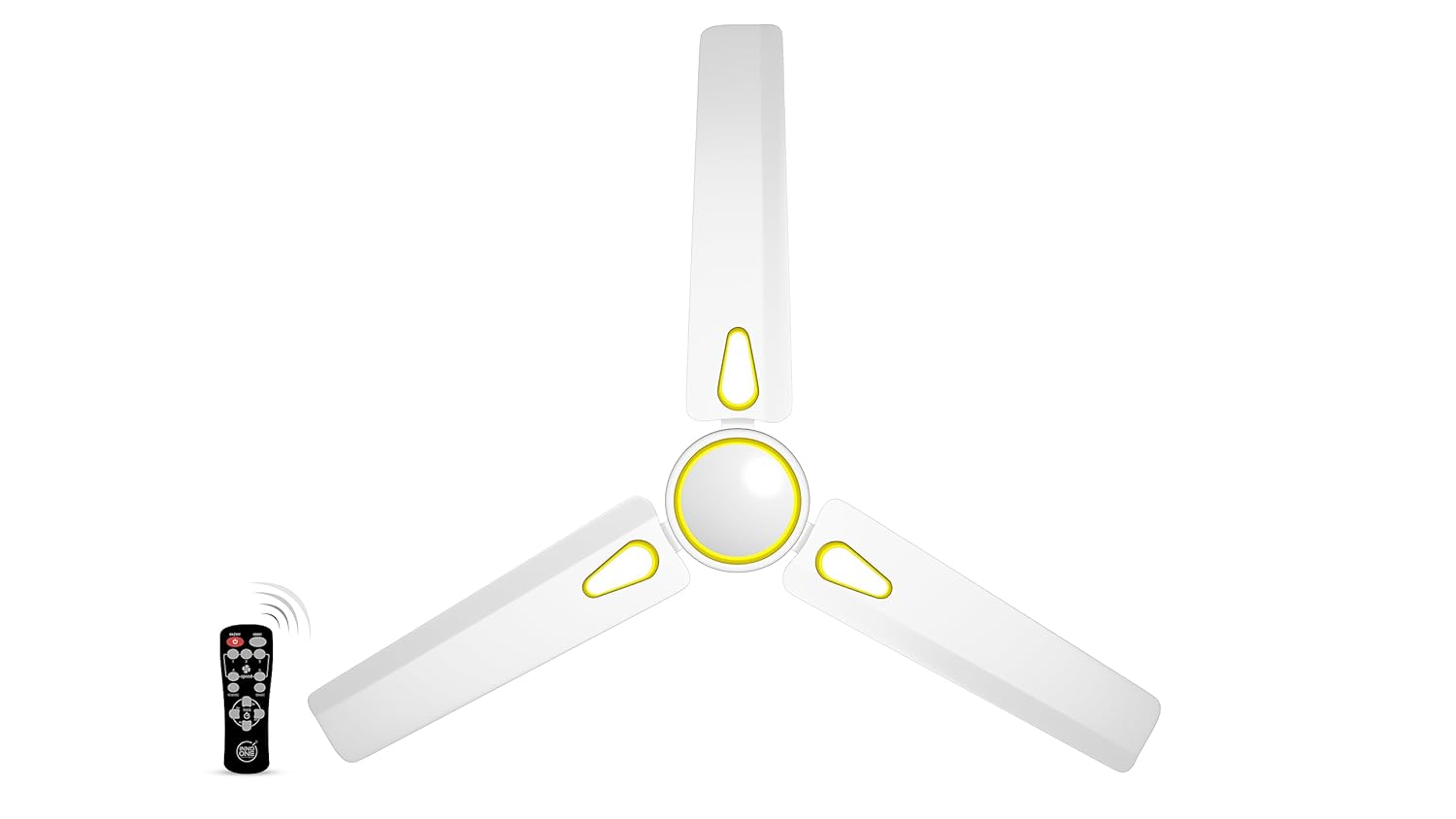 INNO ONE - For Everyone Classic Match CR02 1200 mm 3 Blades 28 W White Ceiling Fans_4