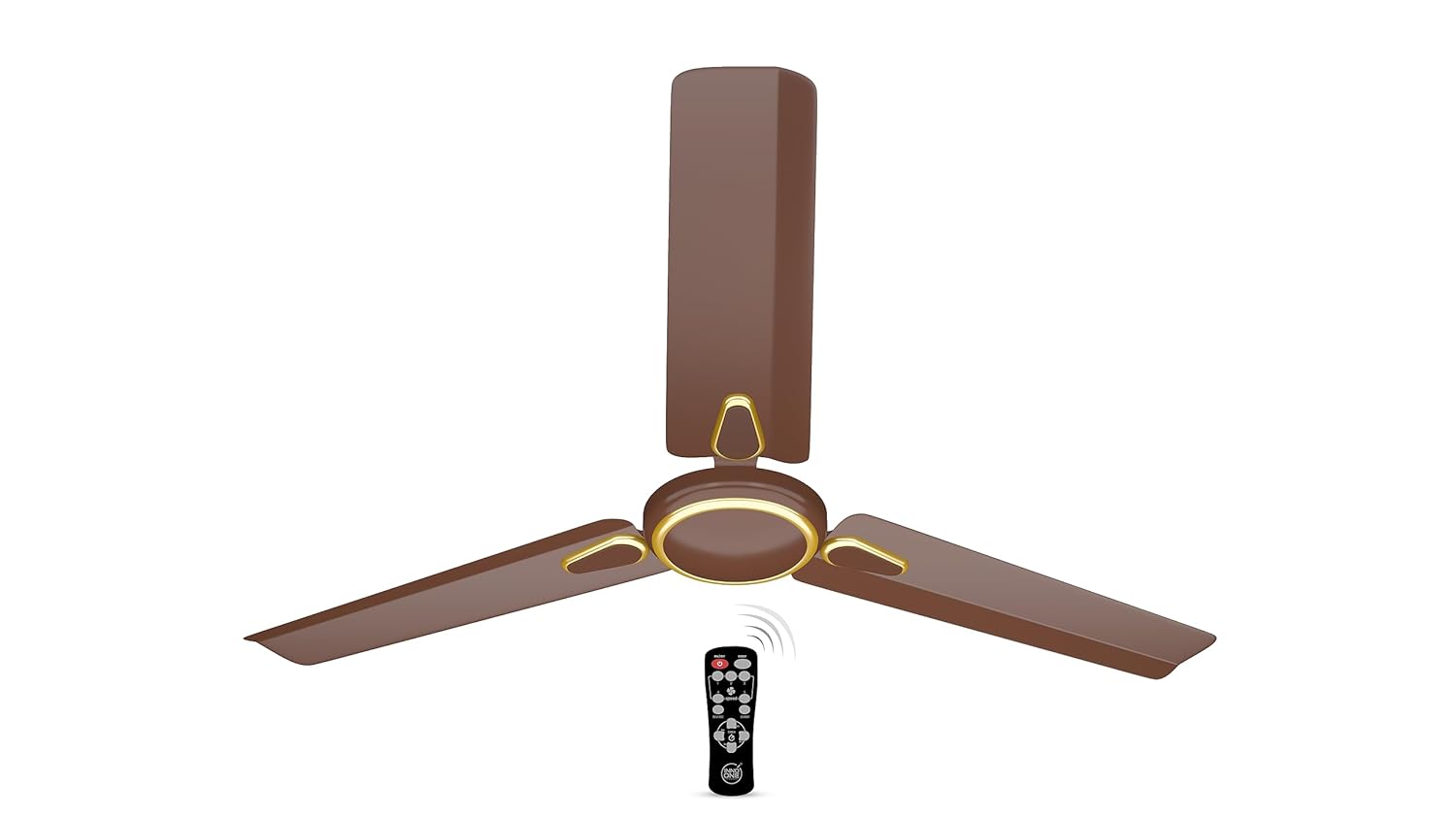 INNO ONE - For Everyone Classic Match CR02 1200 mm 3 Blades 28 W Brown Ceiling Fans_1
