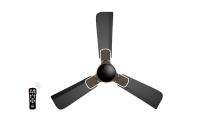 INNO ONE - For Everyone Elegant Wood Pattern ER05 1200 mm 3 Blades 28 W Black Ceiling Fans_0