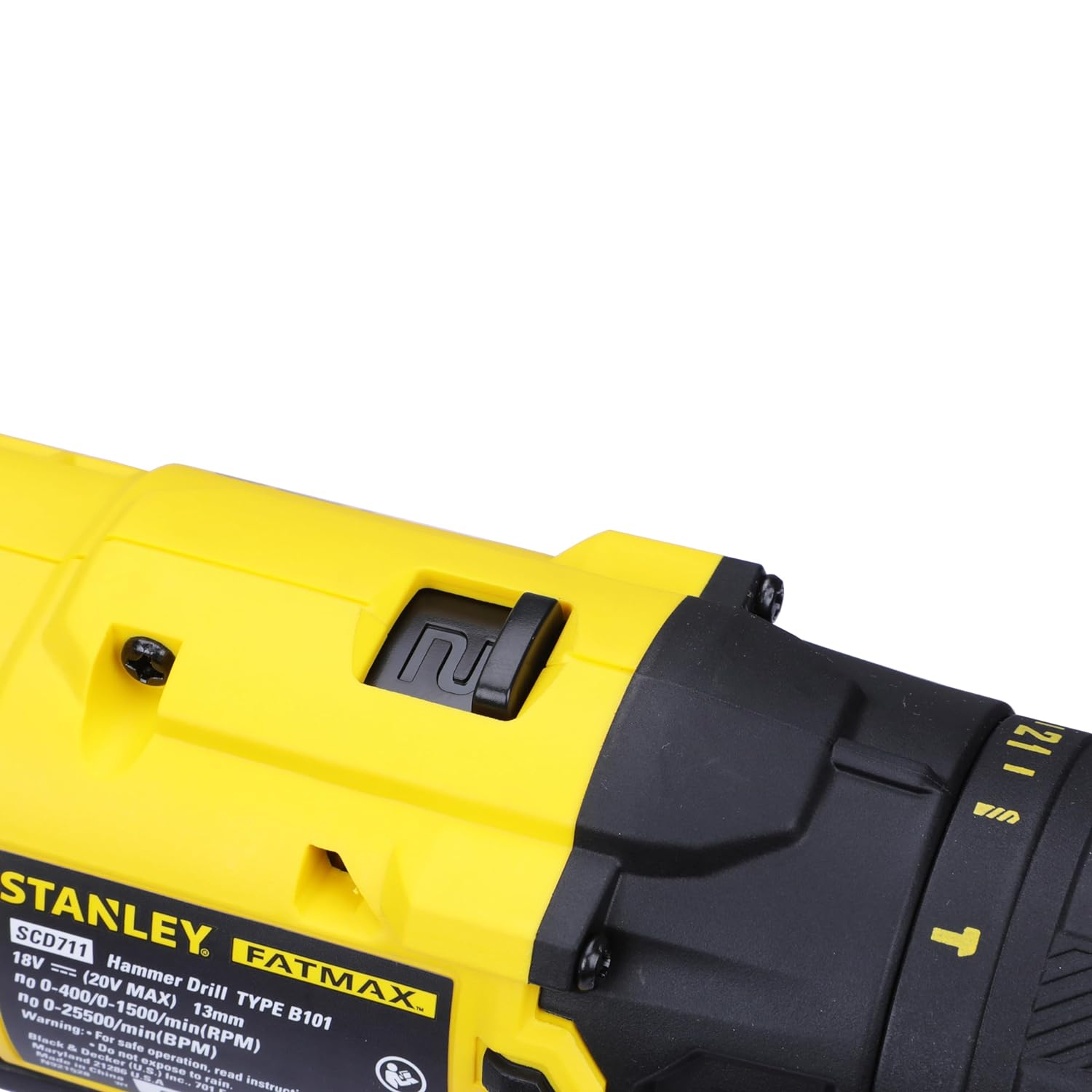 STANLEY 13 mm Cordless Rotary Hammer Drill SCD711D2KA 20 V_2