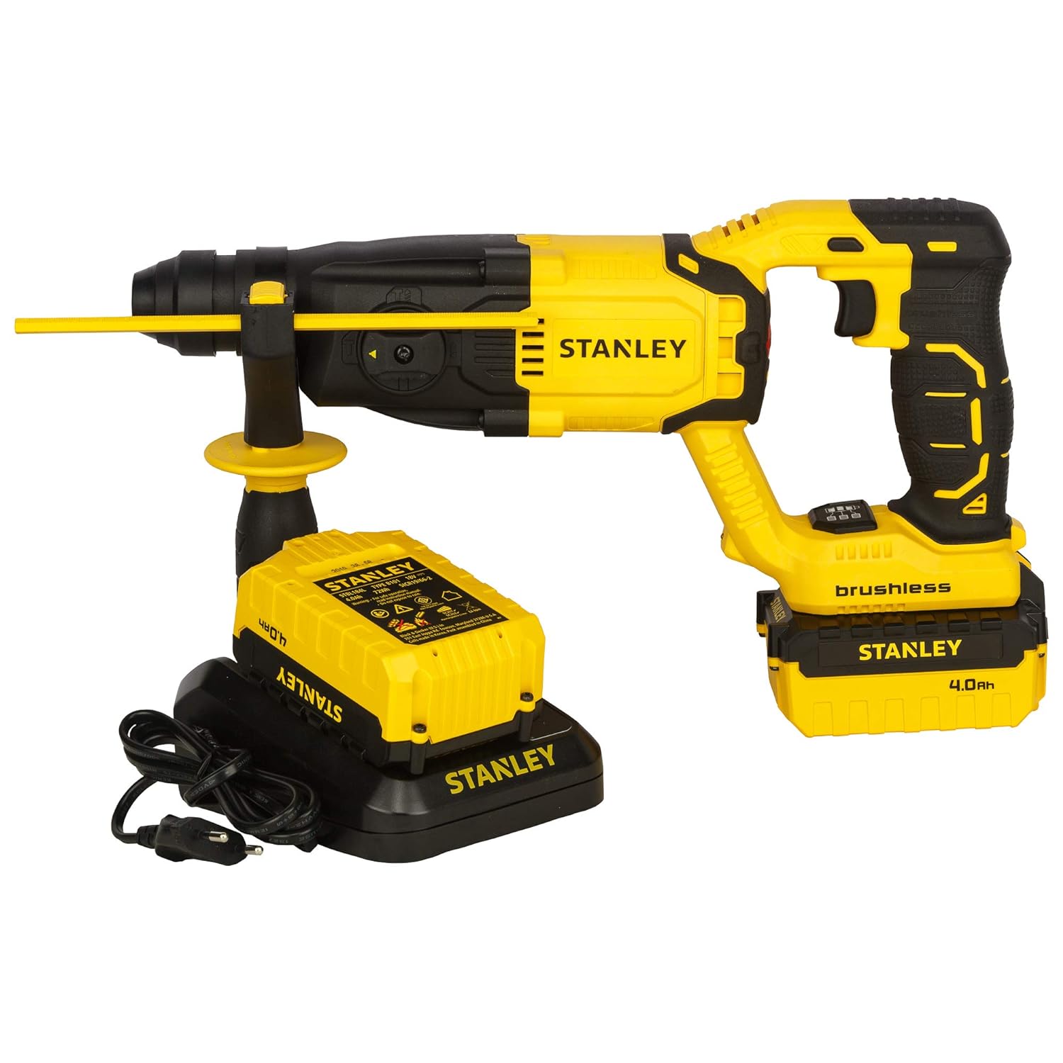STANLEY 13 mm Cordless Rotary Hammer Drill SBR20M2K 18 V_1