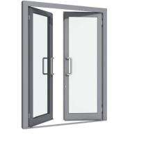BRS Al 6061 Double Door Aluminium Doors and Windows SK-268_0