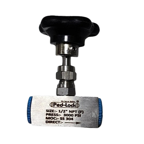 Ped-Lock Stainless Steel 304 Needle Valves_0