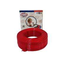 WELYSCO 1.5 sqmm FR Electric Wire Red 90 m_0