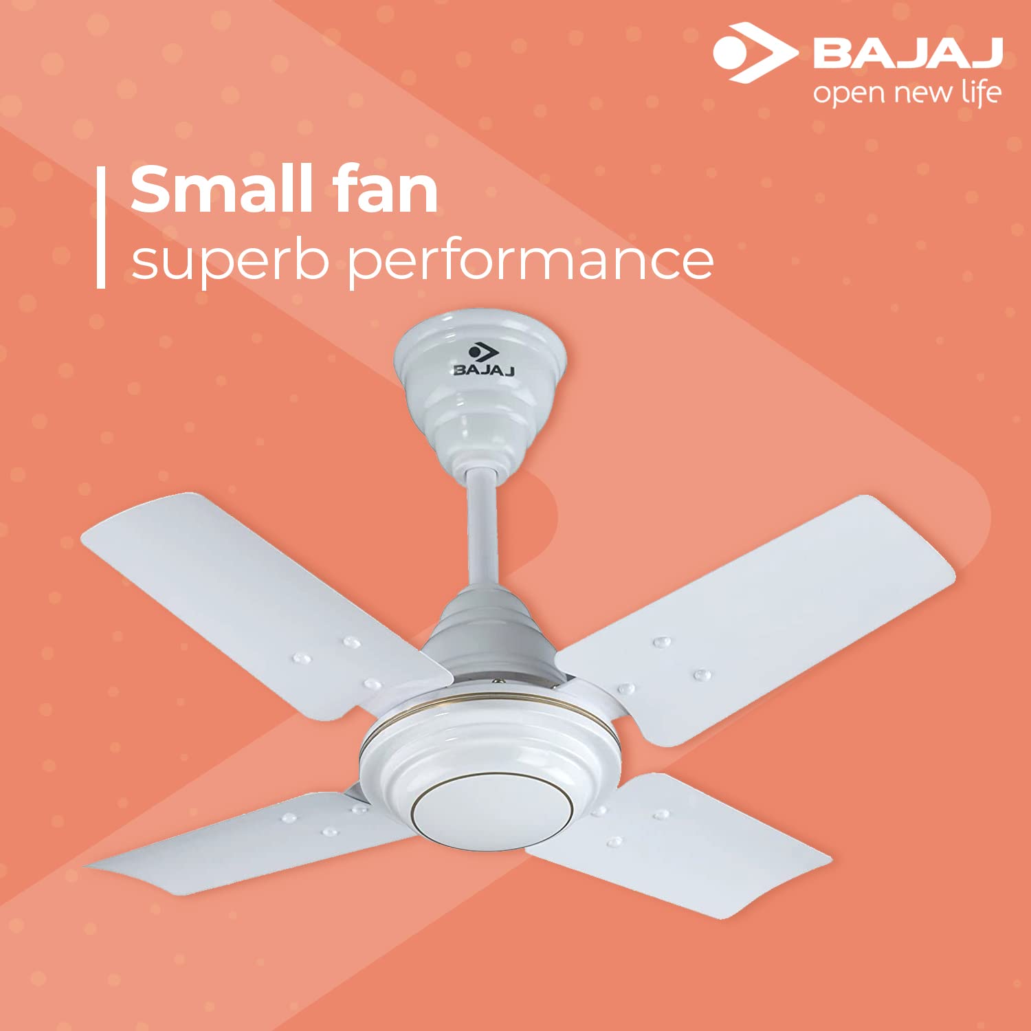 Bajaj Maxima 600 mm 4 Blades 66 W White Ceiling Fans_1