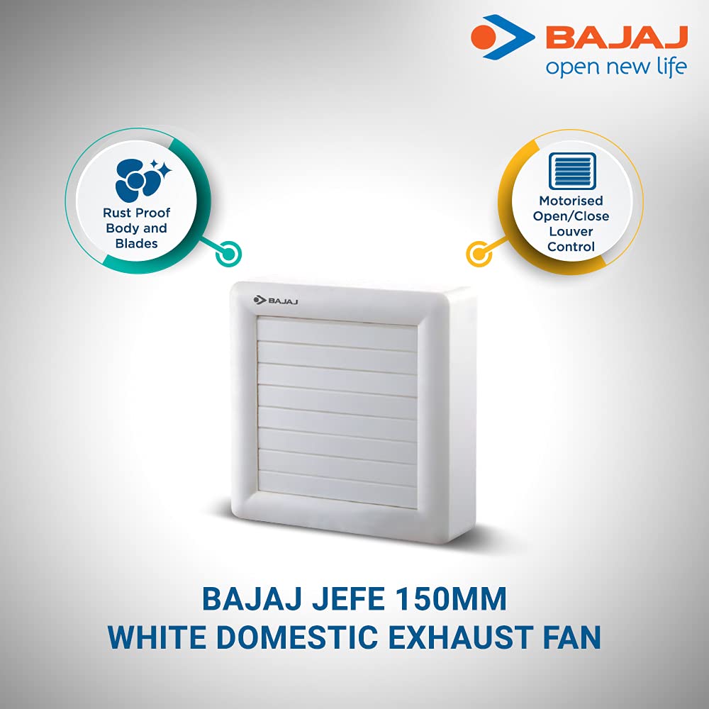 Bajaj Jefe Smart 150 mm 3 Blades 25 W Exhaust Fans_1