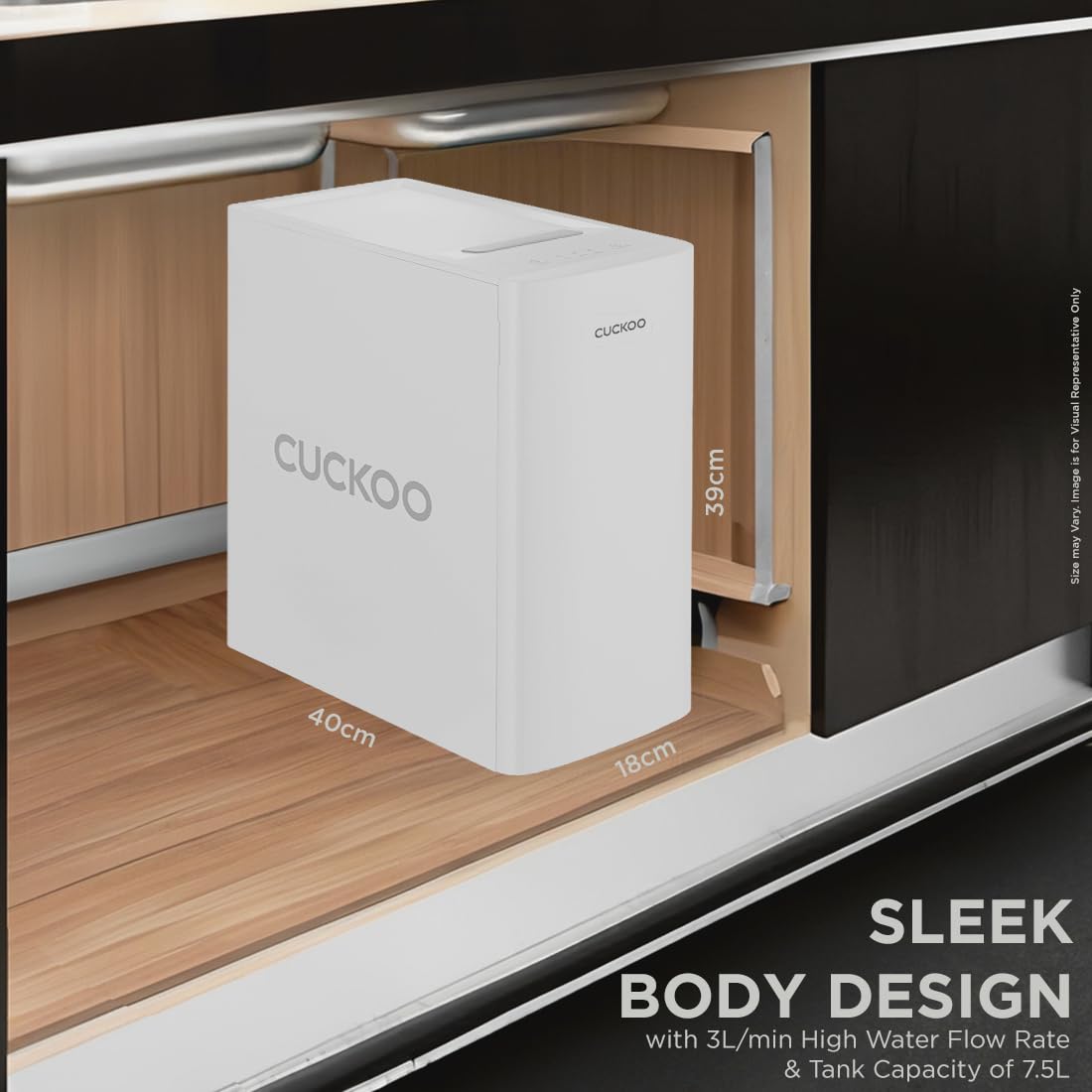 CUCKOO Dewpond CP-YR701UW RO + UV Alkaline 7.5 L Water Purifier_2