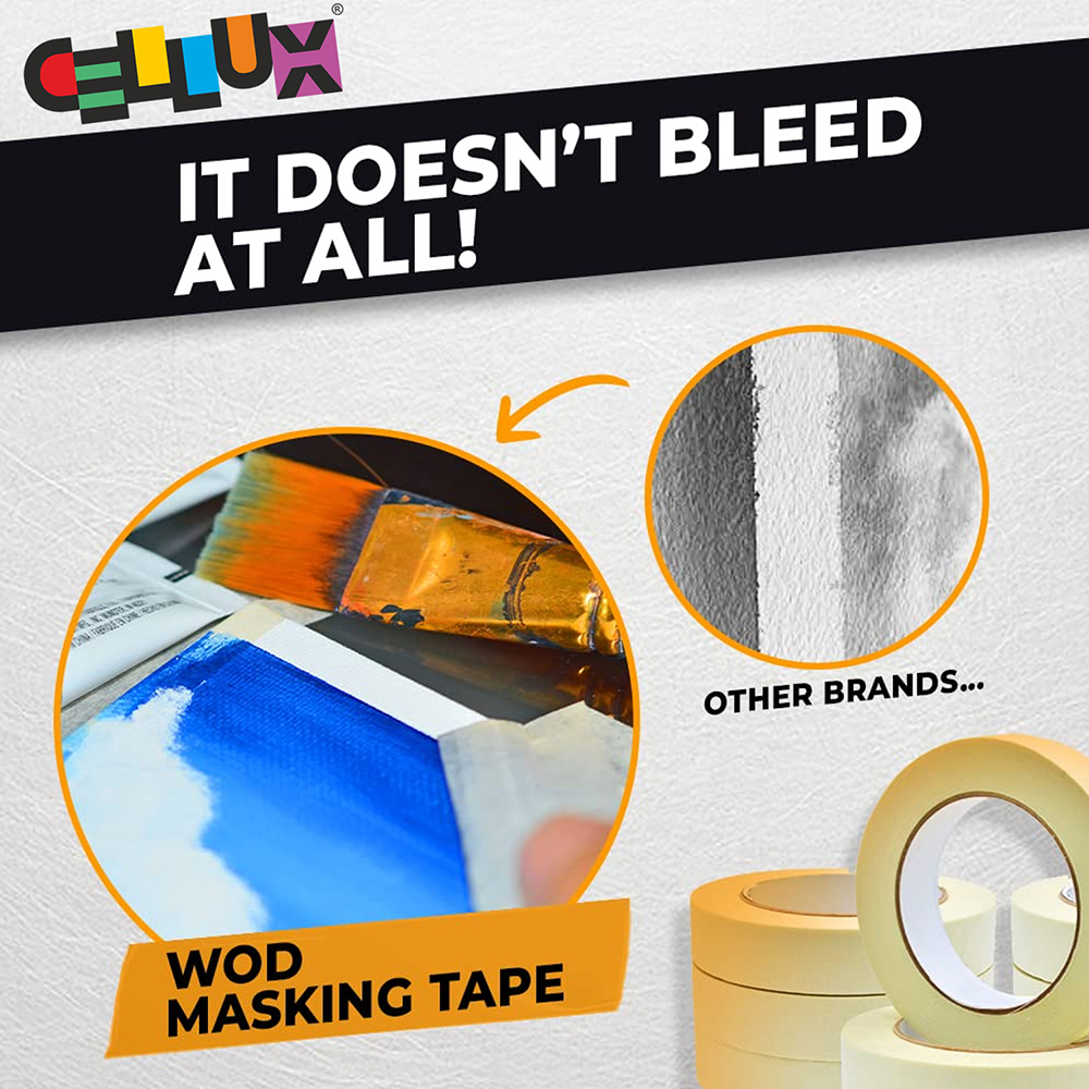CELLUX Essential Grade 18 mm Beige Masking Tape_1