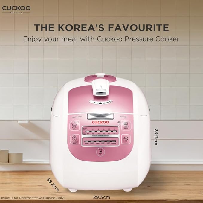 CUCKOO 3.5 L Electric Rice Cooker 1180 W White and Pink CRP-G1015M_4