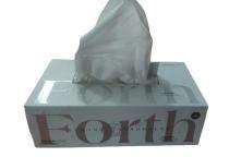 Forth Facial Tissue Paper Box Plain 19 x 20 cm White_0