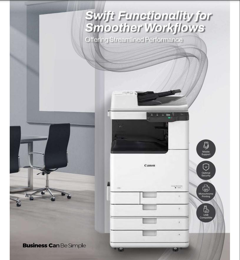 Canon Photocopy Machine iR 2925 25 ppm 600 x 600 dpi_1