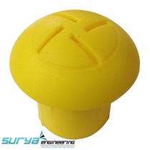 SURYA Yellow Plastic Safety Cap DIN 71412 SERSC01_0