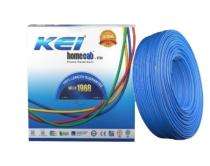 KEI 0.5 sqmm FR Electric Wire Blue 90 m_0