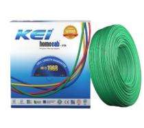 KEI 0.5 sqmm FR Electric Wire Green 90 m_0