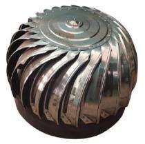 18 inch Non Power Driven Roof Turbine Ventilator 1100 CMH_0