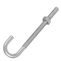 M12 Stainless Steel Foundation Bolts J Shape 250 mm_0