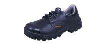 Udyogi EDGE DD BLK PVC Steel Toe Safety Shoes Black_0