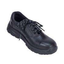 Mallcom Civet Barton Grain Leather Steel Toe Safety Shoes Black_0