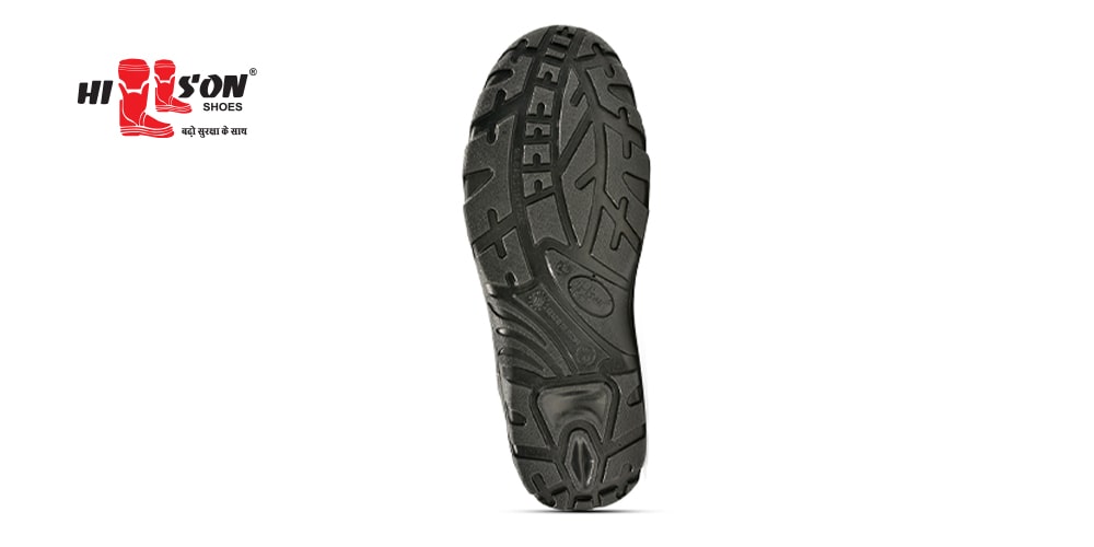 Hillson MF-01 Leather Steel Toe Safety Shoes Black_3
