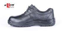 Hillson Jaguar Buff Leather Steel Toe Safety Shoes Black_0