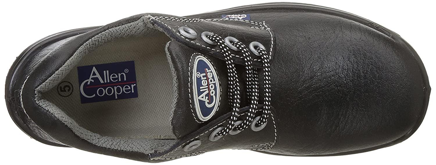 Allen Cooper AC-1265 Buff CG Apollo Leather Non Metallic Composite Toe Safety Shoes Black_3