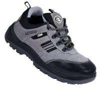 Allen Cooper AC-1156 Buff Suede Leather Steel Toe Safety Shoes Grey_0