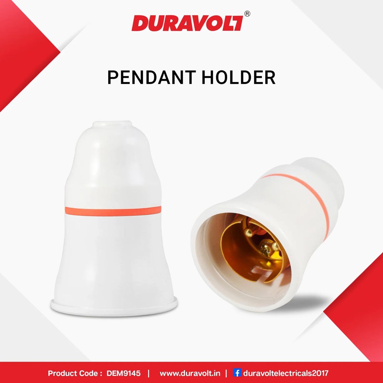 DURAVOLT B22 Bulb Base White_2