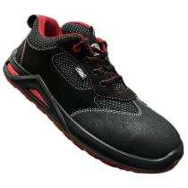 Allen Cooper 82413-ACM1697 Washable Micro Fiber Steel Toe Safety Shoes Black_0