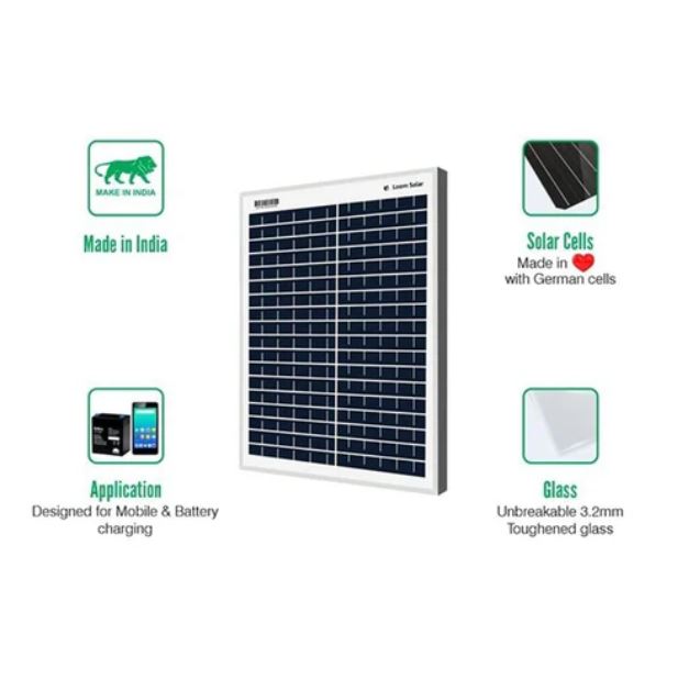 LOOM SOLAR 20 W Polycrystalline Solar Panel_2