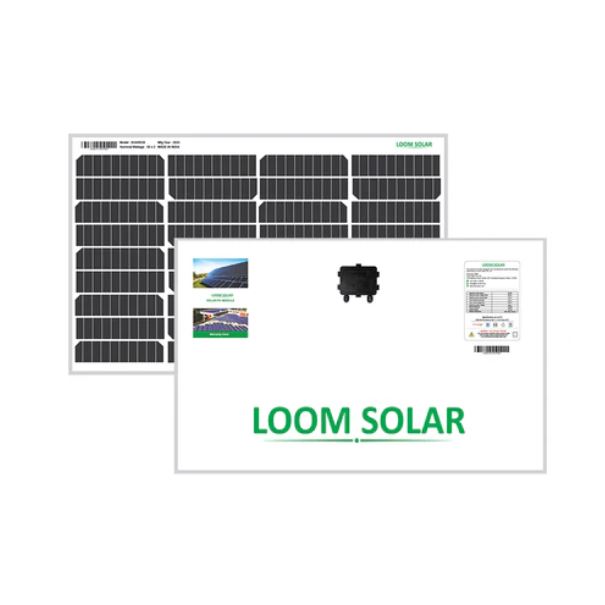 LOOM SOLAR 55 W Mono PERC Solar Panel_2