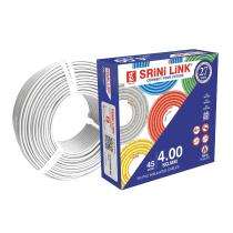 SRINI LINK 4 sqmm FR Electric Wire White 45 m_0