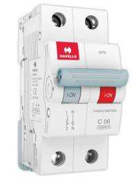 HAVELLS DHMGCSNF006-032 Single Pole with Neutral 6 A C Curve MCB_0