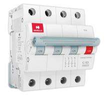 HAVELLS DHMGCTNF063 Three Pole with Neutral 63 A C Curve MCB_0