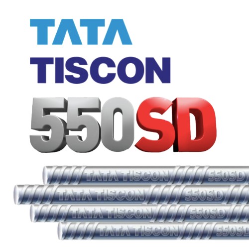 TATA TISCON 6 mm Fe 550SD TMT Bars 12 m ISI 1786 : 2008_1