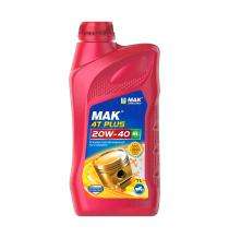 MAK 4T Plus 4 Stroke 2 Wheeler Engine Oil 1 L Carton Box_0