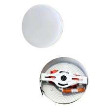 Hi-Way 18 W Round Cool White 125 x 125 mm LED Panel Lights Recessed Mounted_0