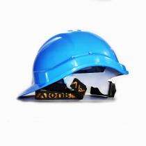 Saviour HDPE Blue Ventilated Safety Helmets_0