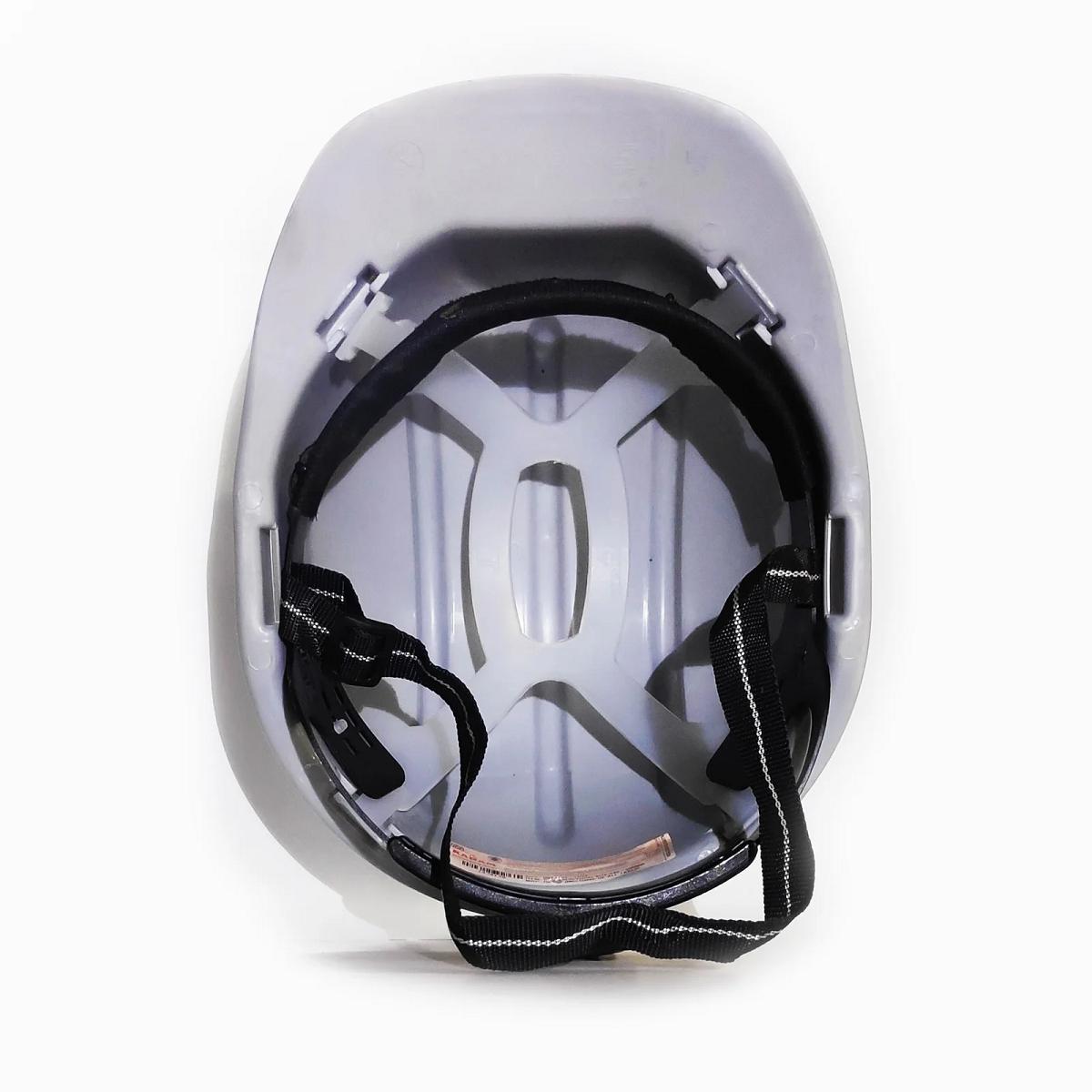 Karam Polymer Grey Ventilated Safety Helmets_1