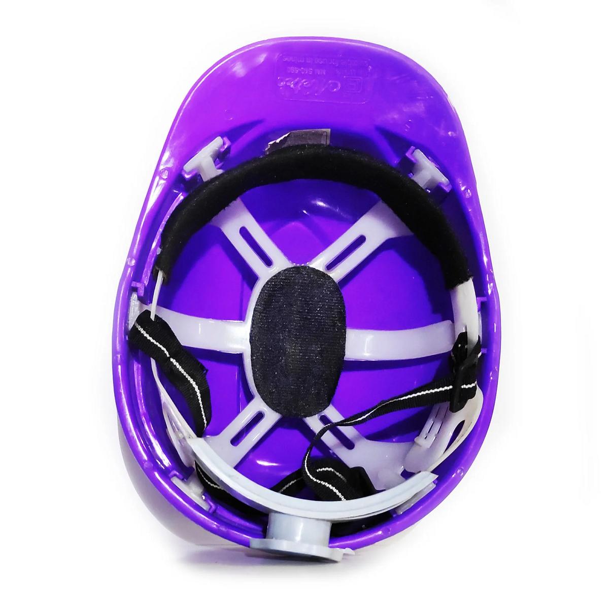 SAFEPLUS HDPE Purple Ventilated Safety Helmets_1