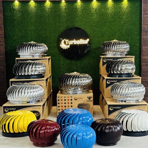 Turbolite 20 inch Non Power Driven Roof Turbine Ventilator PPSS 22" 1100 CMH_1