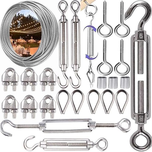 SLHC 0.375 inch Eye to Hook/Hook turnbuckle Turn Buckles slhc12 1200 lbs_1