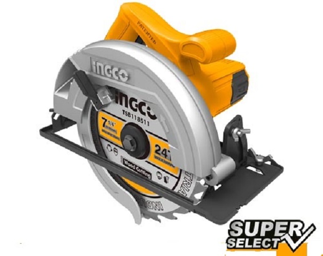 INGCO 1400 W Corded Circular Saw CS18538 185 mm 45 mm_0