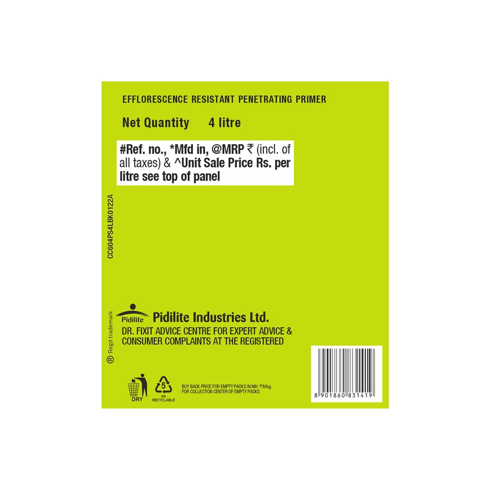 Dr.FIXIT 604 PRIMESEAL Waterproofing Chemical in Litre_1